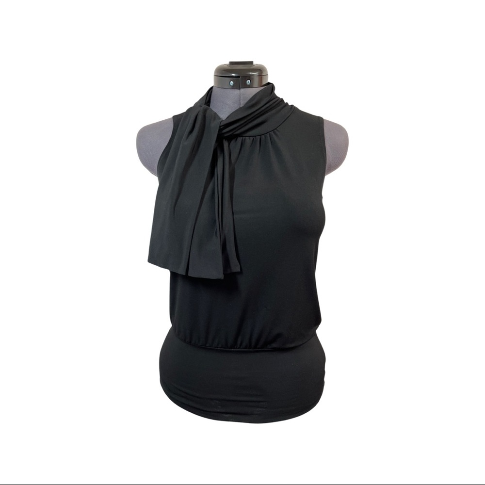 Express Sleeveless Tie Halter Top